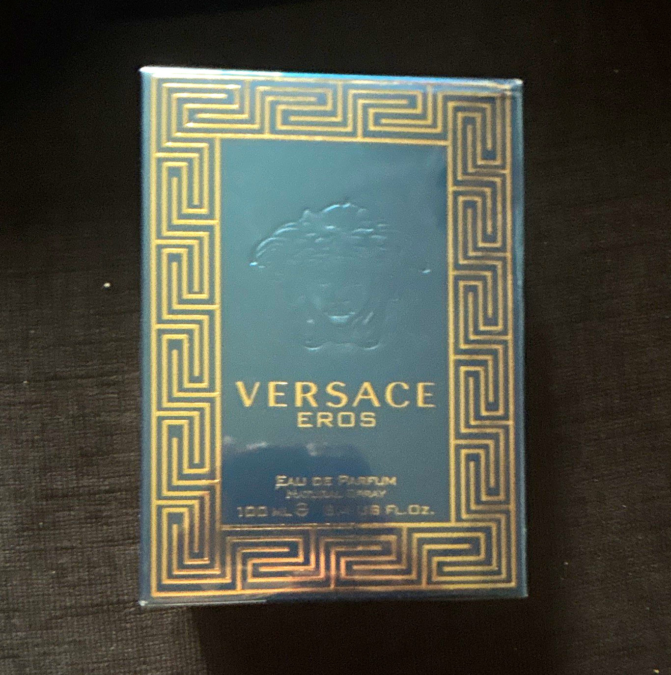 Versace Eros for Men Eau de Parfum Spray 3.4 fl oz Regular Size Versace Eros for Men Eau de Parfum Spray 3.4 fl oz Regular Size
