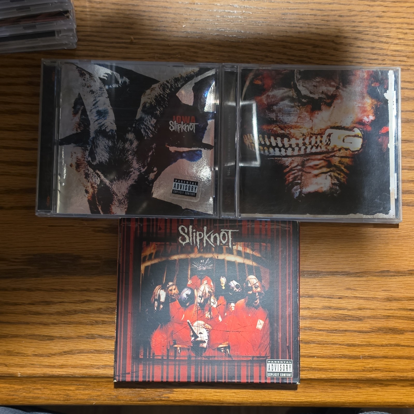 Slipknot lot 3 albums Slipknot lot 3 albums