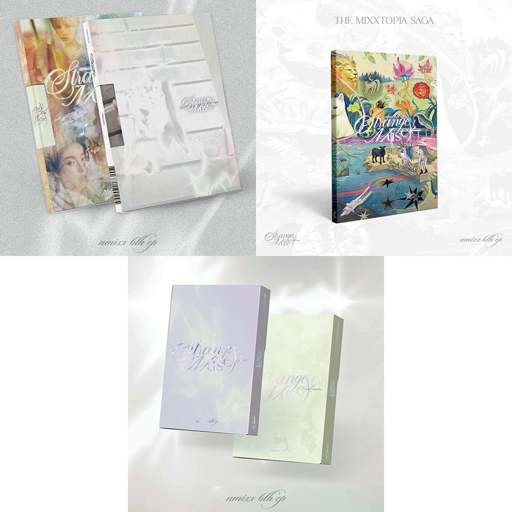 NMIXX [STRANGE MUSE] 6th EP Album ALL VER. SET (Set of 5 albums in total)+3 GIFT
