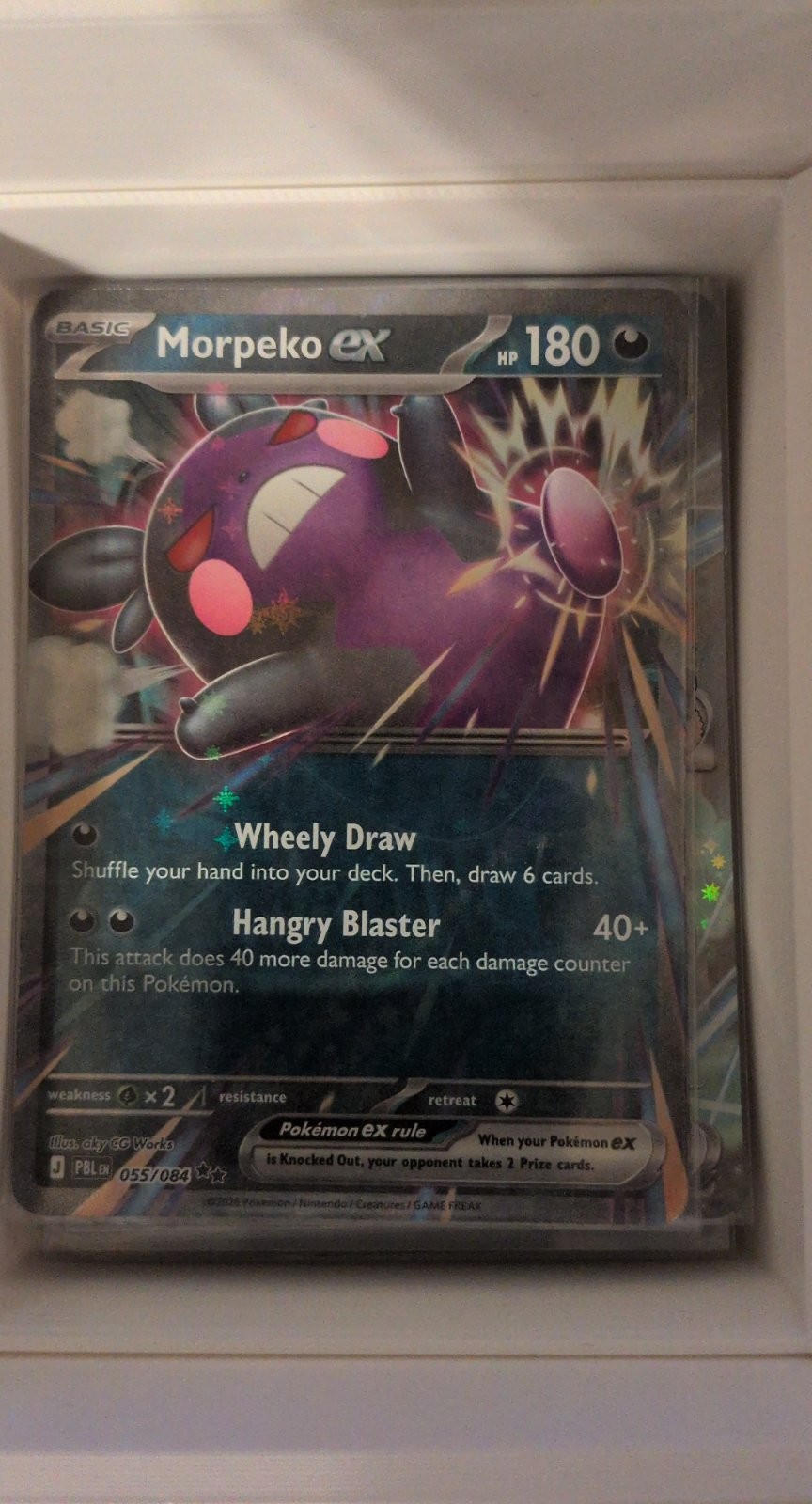Morpeko ex Holofoil [PBL - 055/084]NM