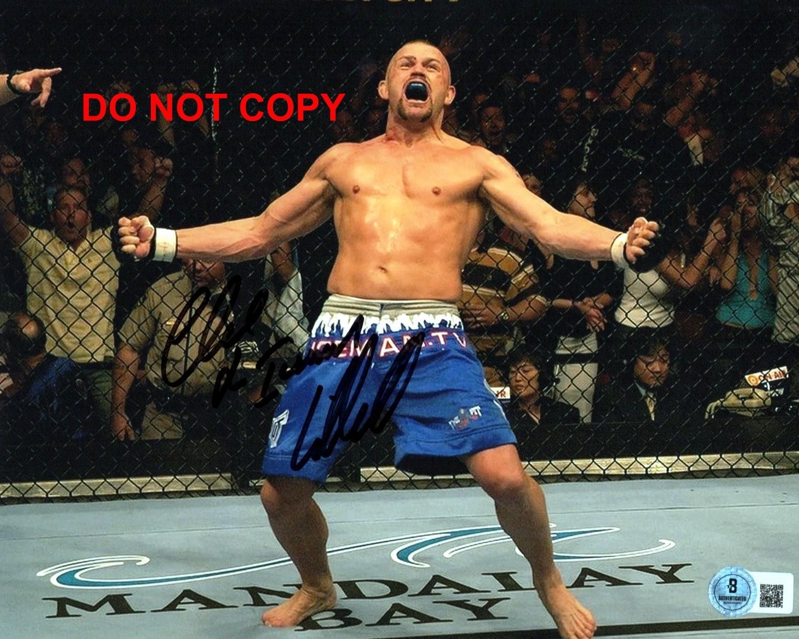 Chuck The Iceman Liddell UFC LEGEND Signed Autographed REPRINT 8x10 Photo RP