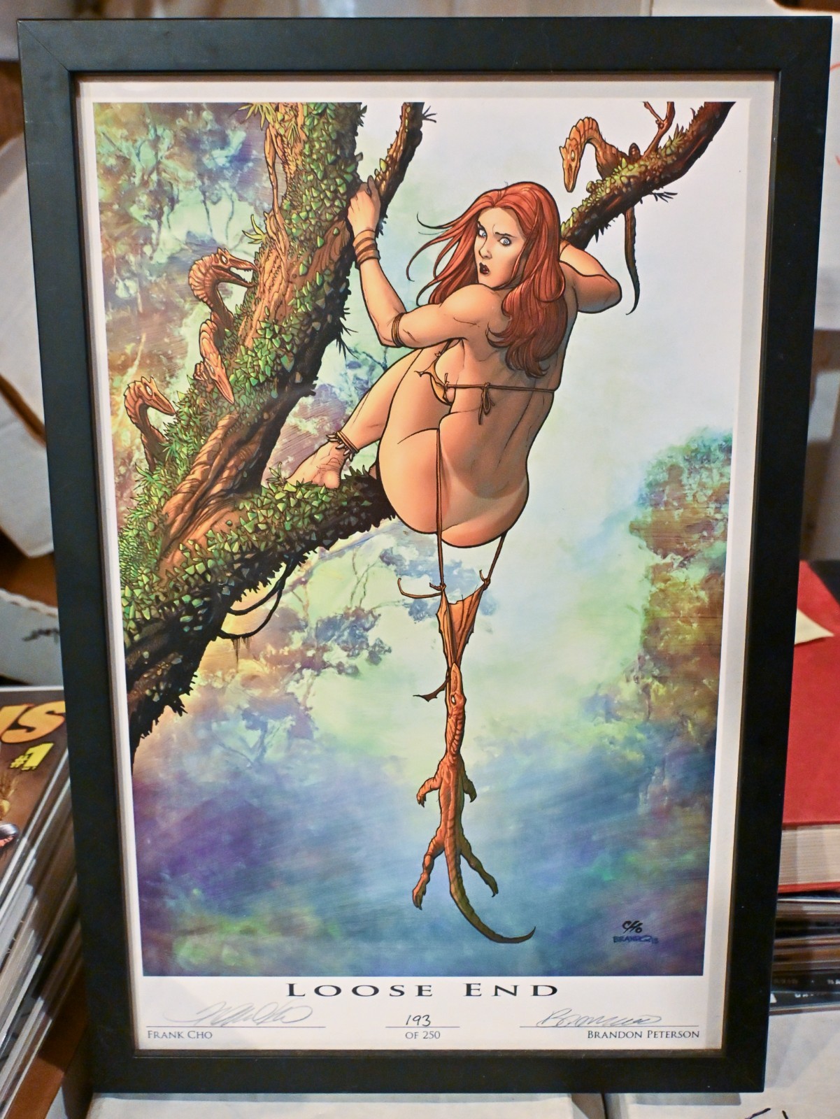 Loose End Jungle Queen 11x17\