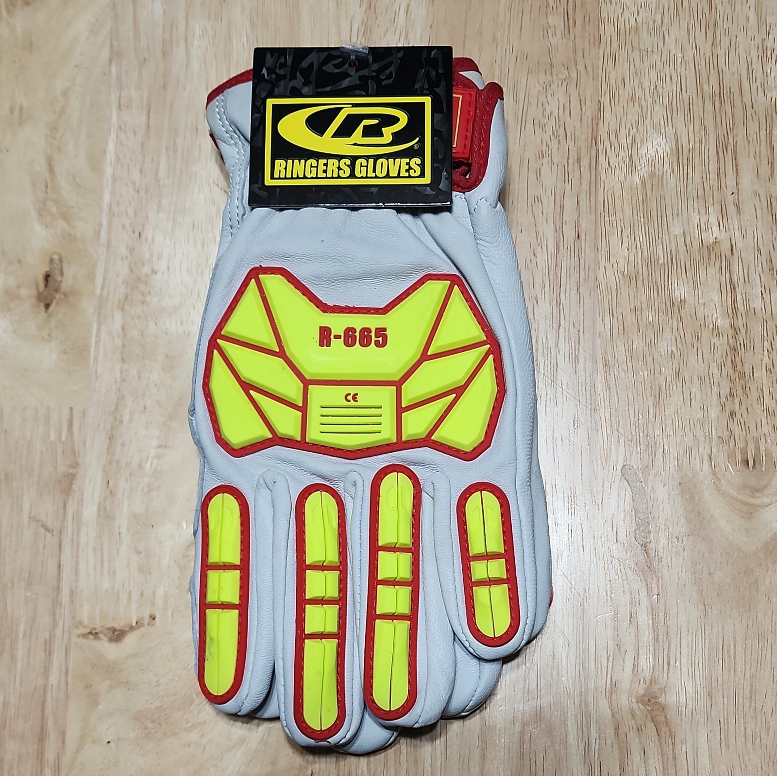 40 pairs Ringer R665-08 Cut 5 Leather Glove w/ Impact Protection Small New w/Tag