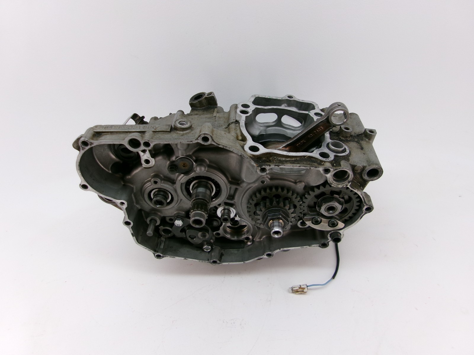 2006-2009 Yamaha YZ250F Engine Bottom End Crank Cases Transmission Assembly