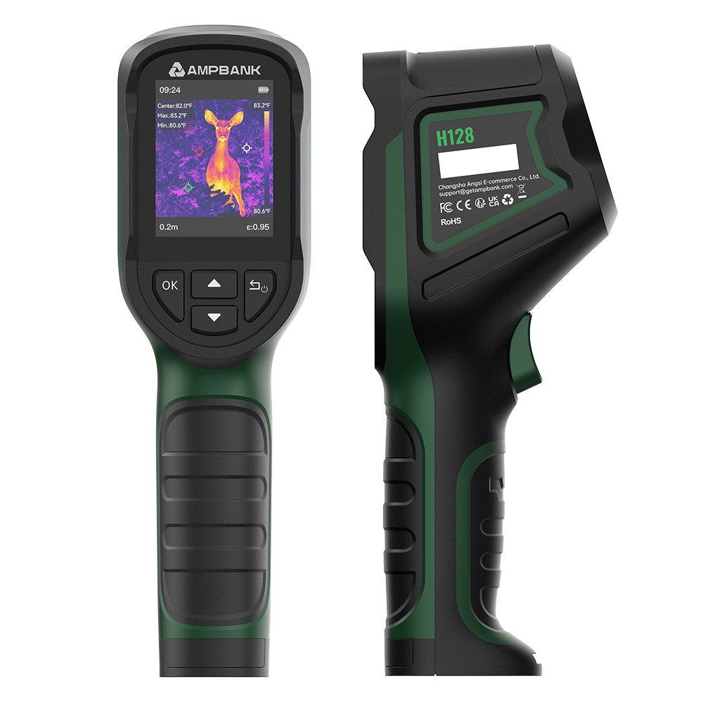 Higher Resolution 128*128 IR Infrared Thermal Imaging Camera 300,000 PIXEL LCD