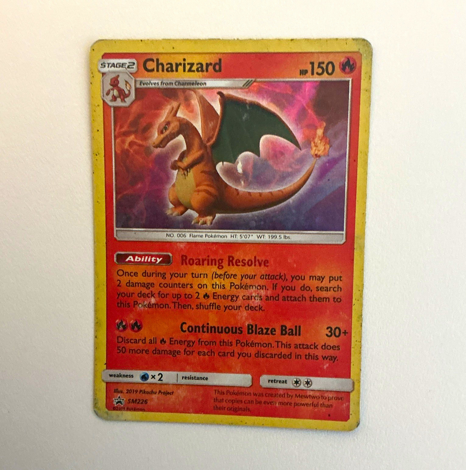 The Pokémon Company Charizard SM226 SM Promo Holo EN 2019 150 HP The Pokémon Company Charizard SM226 SM Promo Holo EN 2019 150 HP