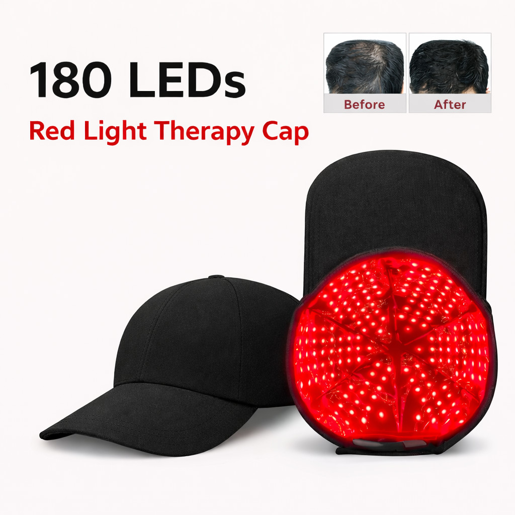 Red Light Therapy Cap Hair Loss Treatment Hat Hair Growth Regrowth 650nm&850nm Red Light Therapy Cap Hair Loss Treatment Hat Hair Growth Regrowth 650nm&850nm