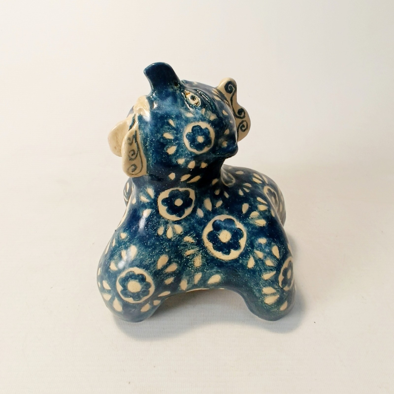 Sculpture of a fantastic creature. Art Sculpture. Handmade Crafts Sculpture.