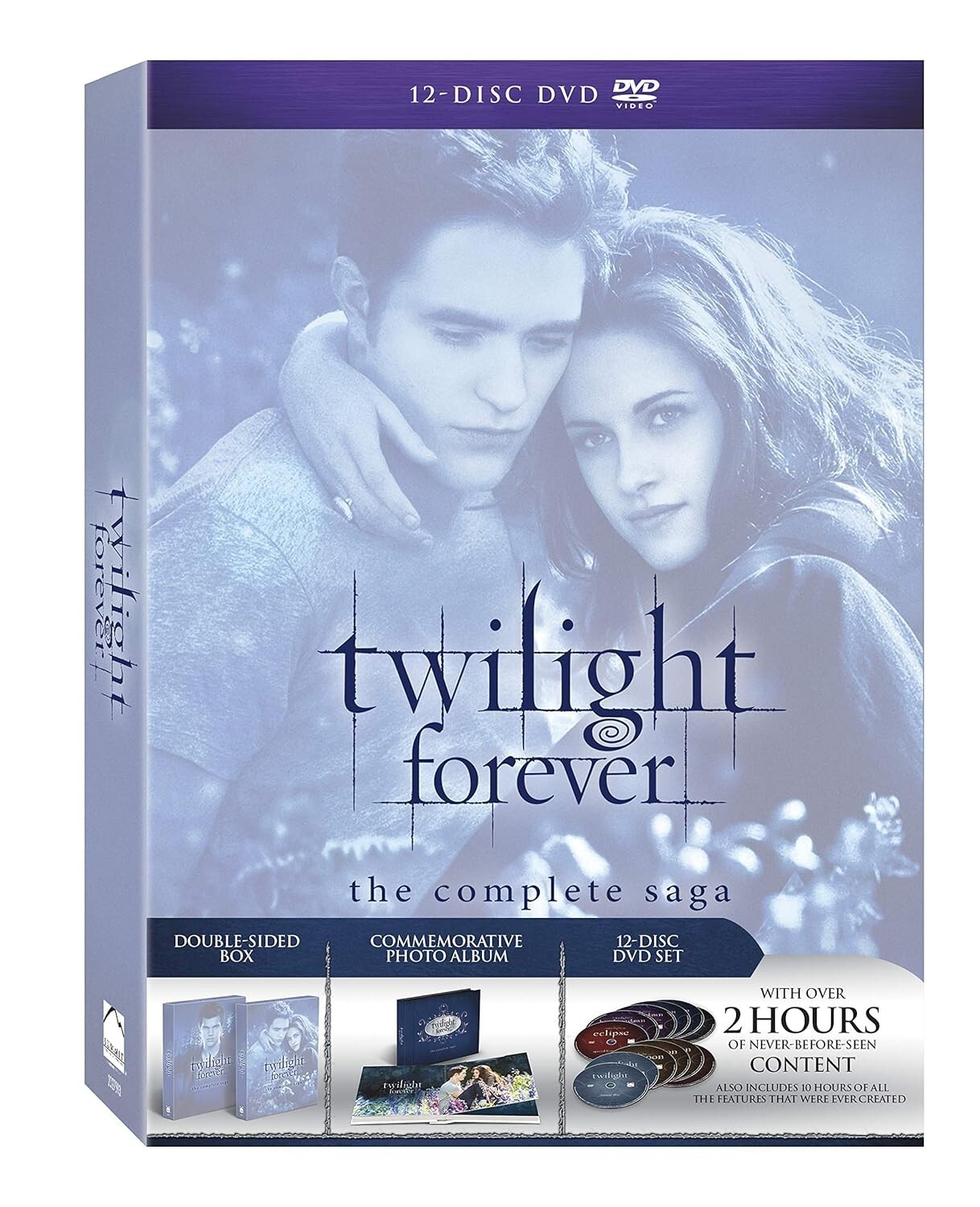 Twilight Forever: The Complete Saga (DVD, 2013, 12-Disc Set) NEW Twilight Forever: The Complete Saga (DVD, 2013, 12-Disc Set) NEW