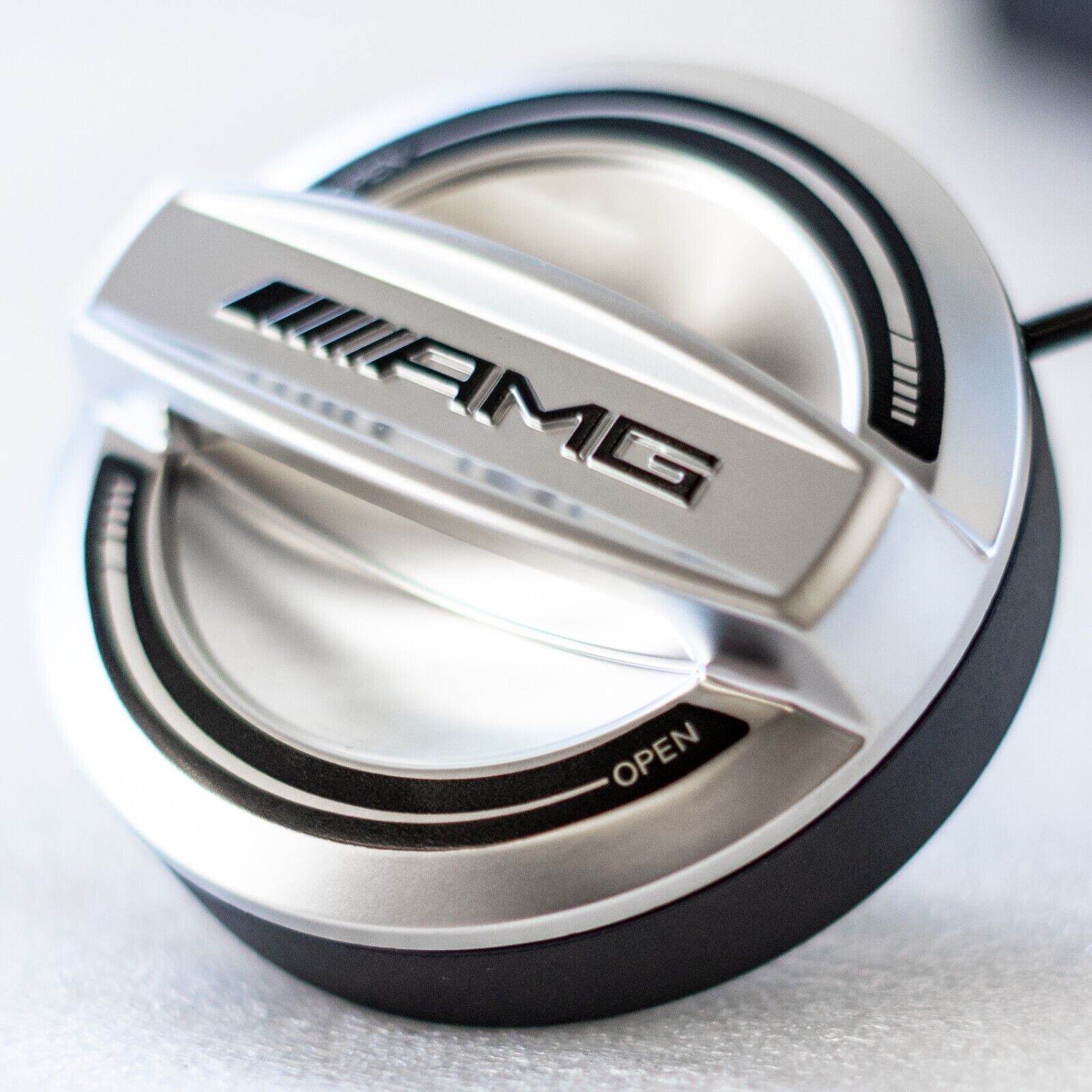 Genuine Mercedes Benz AMG Edition 55 Fuel Tank Filler Gas Cap Cover Matt Chrome Genuine Mercedes Benz AMG Edition 55 Fuel Tank Filler Gas Cap Cover Matt Chrome