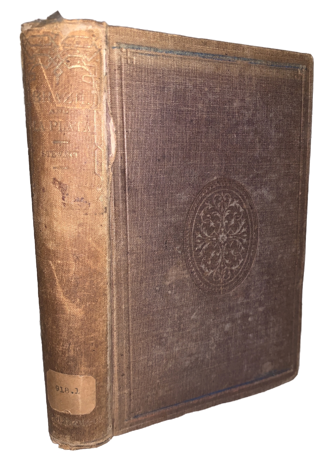 1856, 1st Ed, BRAZIL AND LA PLATA: THE PERSONAL RECORD OF A CRUISE, by STEWART