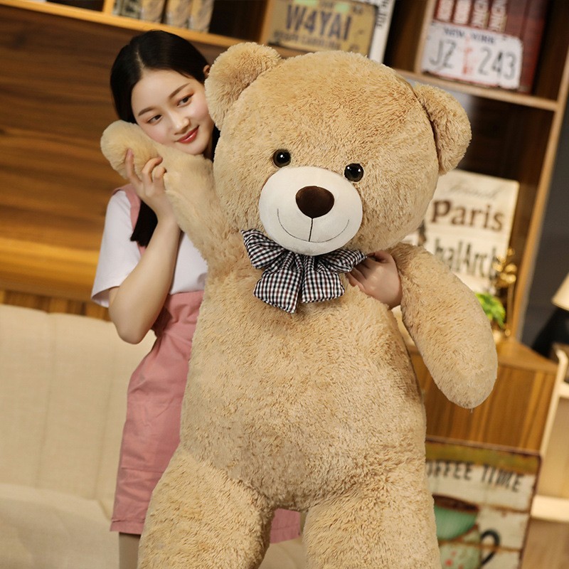 105cm Giant White Teddy Bear Plush Stuffed Animal Soft Huge Valentines Gift