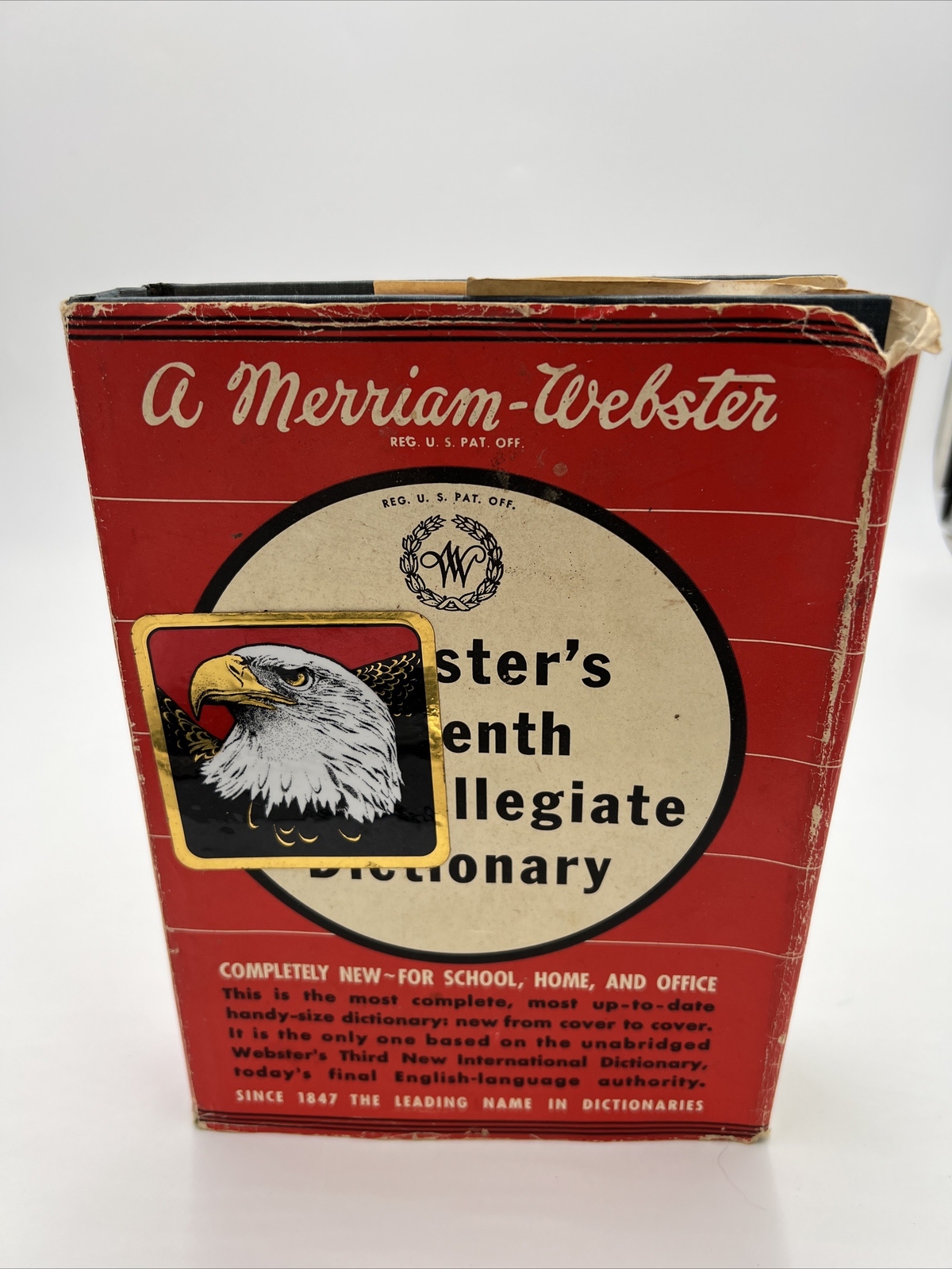 Merriam-Webster\'s : Webster\'s Seventh New Collegiate Dictionary 1967 Hardcover Merriam-Webster\'s : Webster\'s Seventh New Collegiate Dictionary 1967 Hardcover