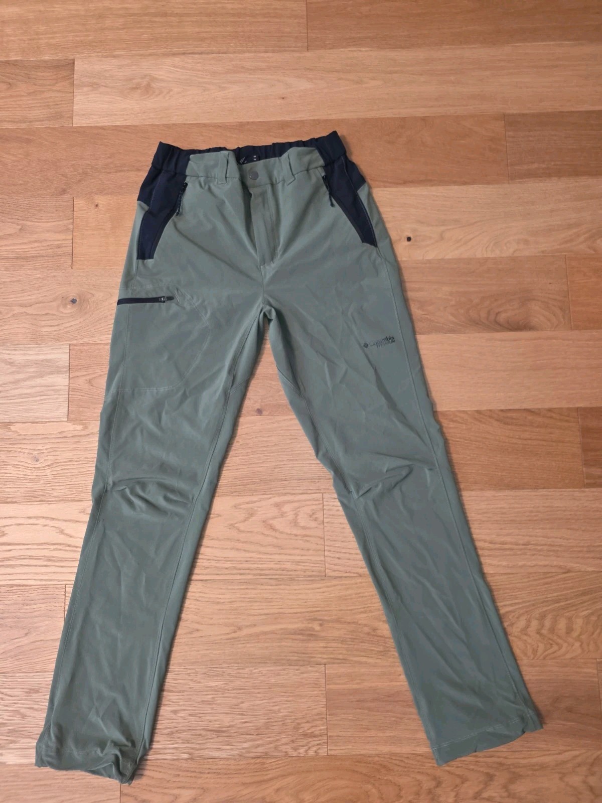 Columbia Titanium Triple Canyon Pants II Mens 28x30 Green Hiking Omni-Shield