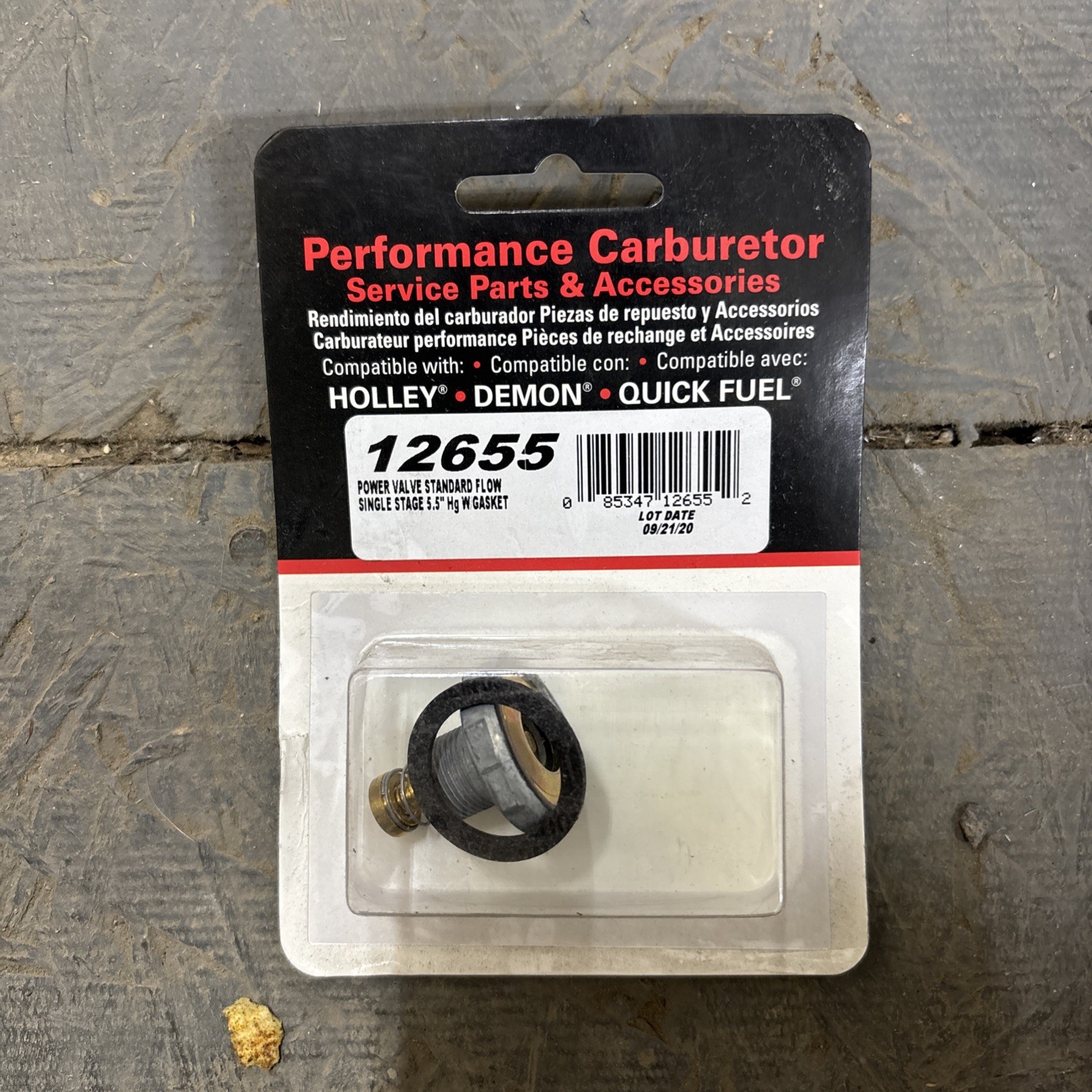Edelbrock 12655 - Standard Flow Carburetor Valve, Single Stage 5.5 Edelbrock 12655 - Standard Flow Carburetor Valve, Single Stage 5.5