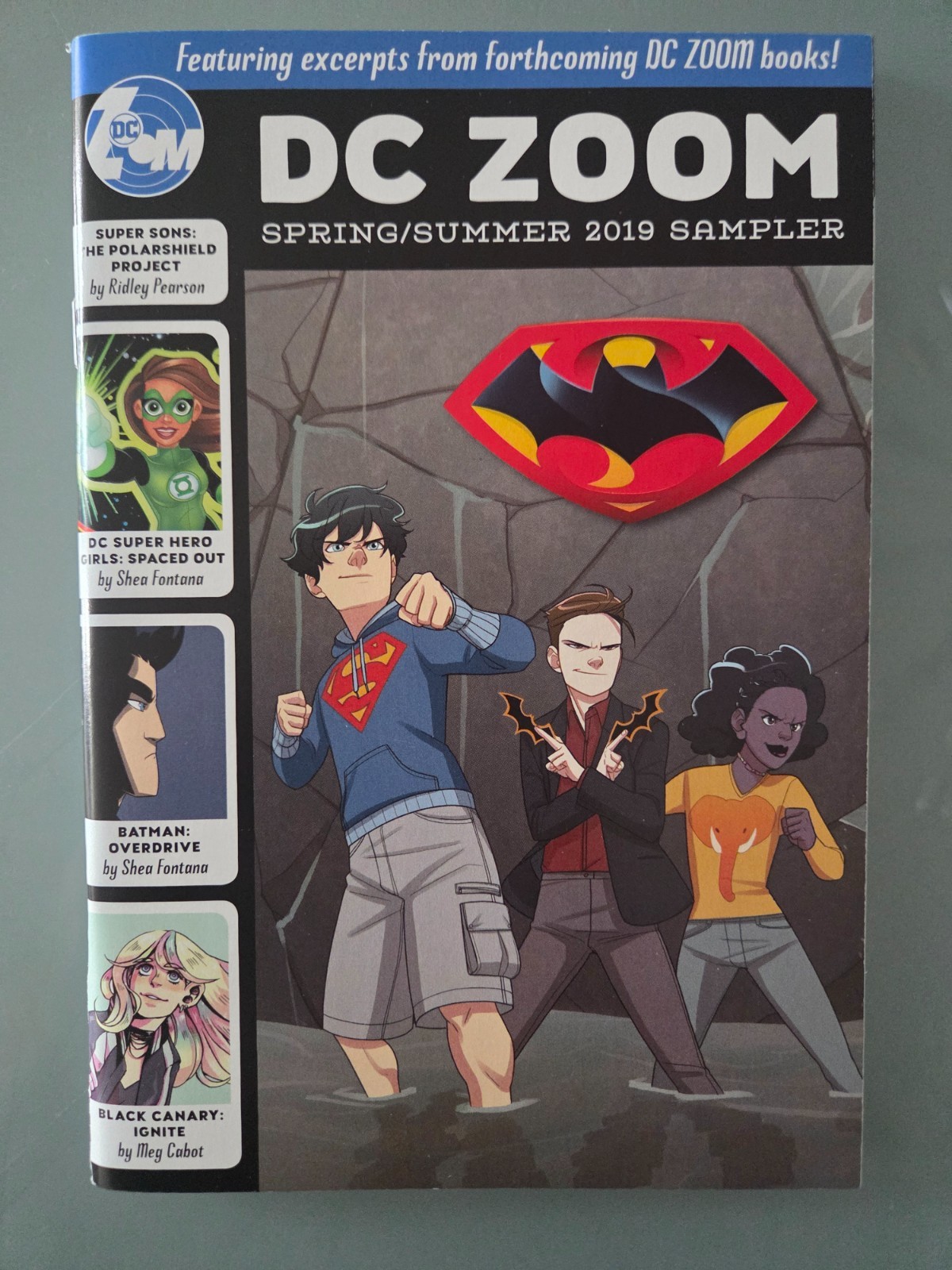 DC INK Spring/Summer 2019 SAMPLER BOOK SUPER SONS GREEN LANTERN BATMAN