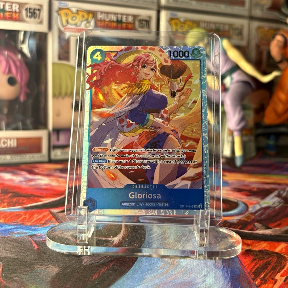 Bandai One Piece Card Game Gloriosa SR Foil Alt Art OP17-046 English 1000 Bandai One Piece Card Game Gloriosa SR Foil Alt Art OP17-046 English 1000