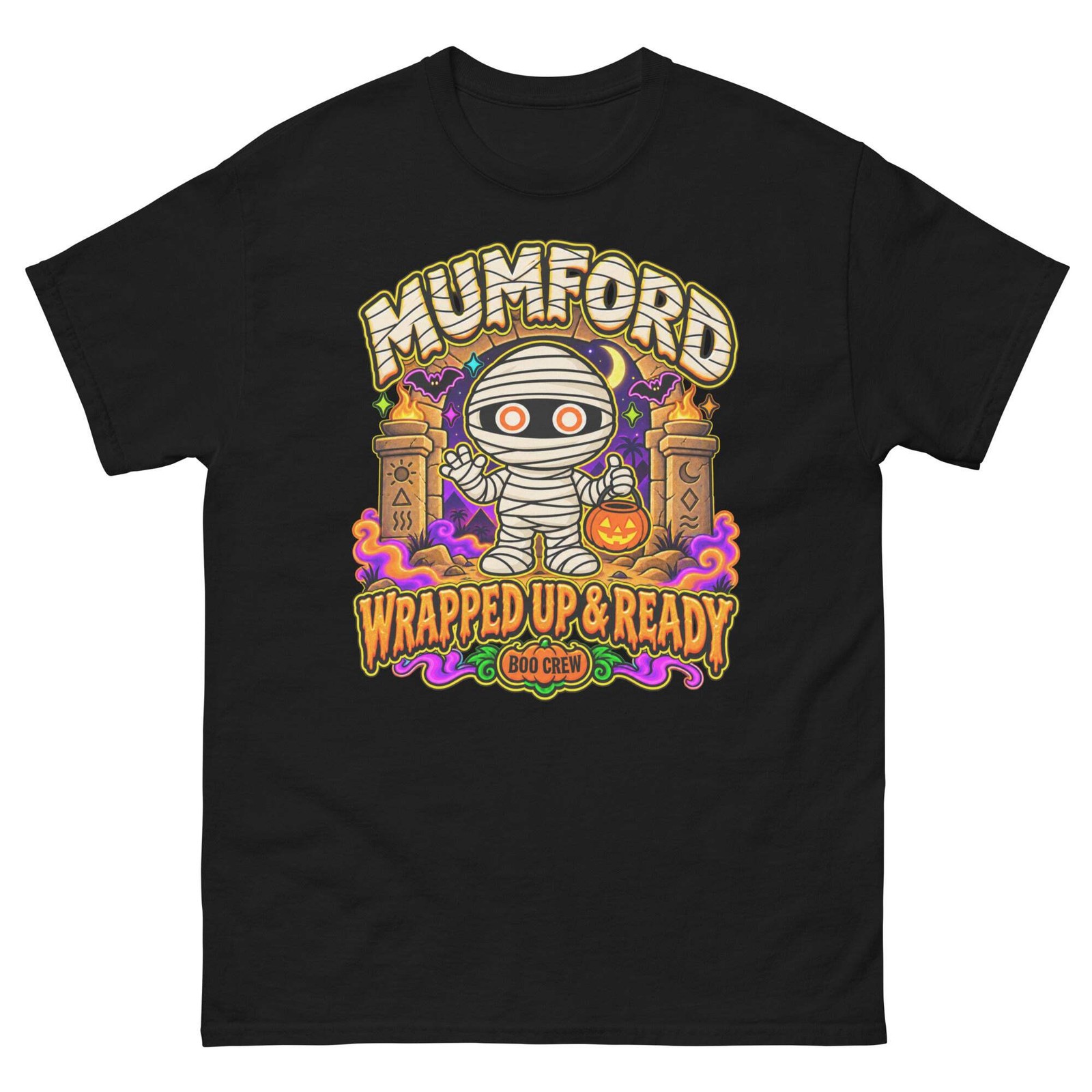 Mumford “Wrapped Up & Ready” Halloween T-Shirt – Boo Crew