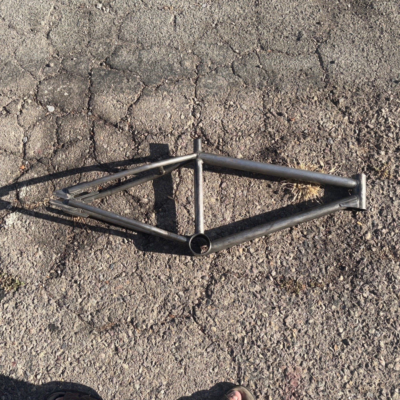 Redline BMX Vintage Old School Frame Raw  