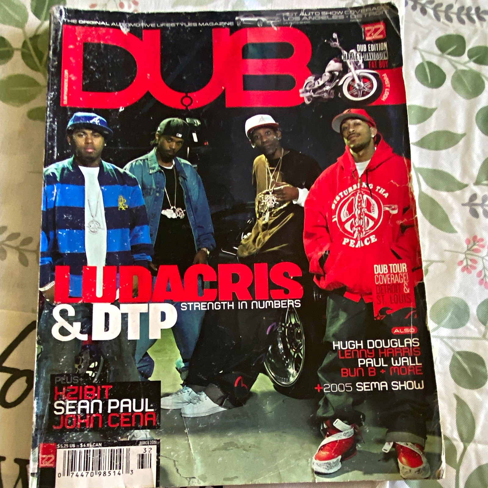 DUB Magazine March 2006 Illustrated Issue #32 - Ludacris Hip Hop Cars