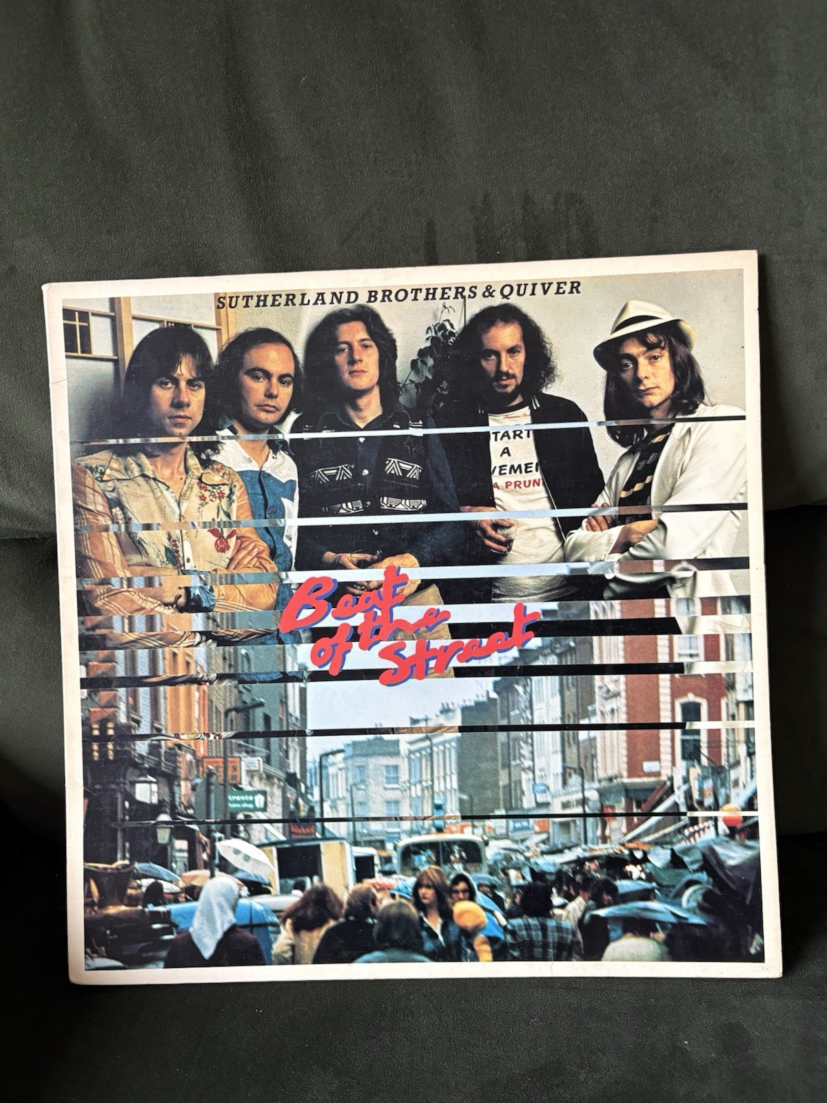 SUTHERLAND BROTHERS&QUIVER-BEAT OF THE STREET-1974 UK 1ST PRESS-ISLAND ILPS 9288