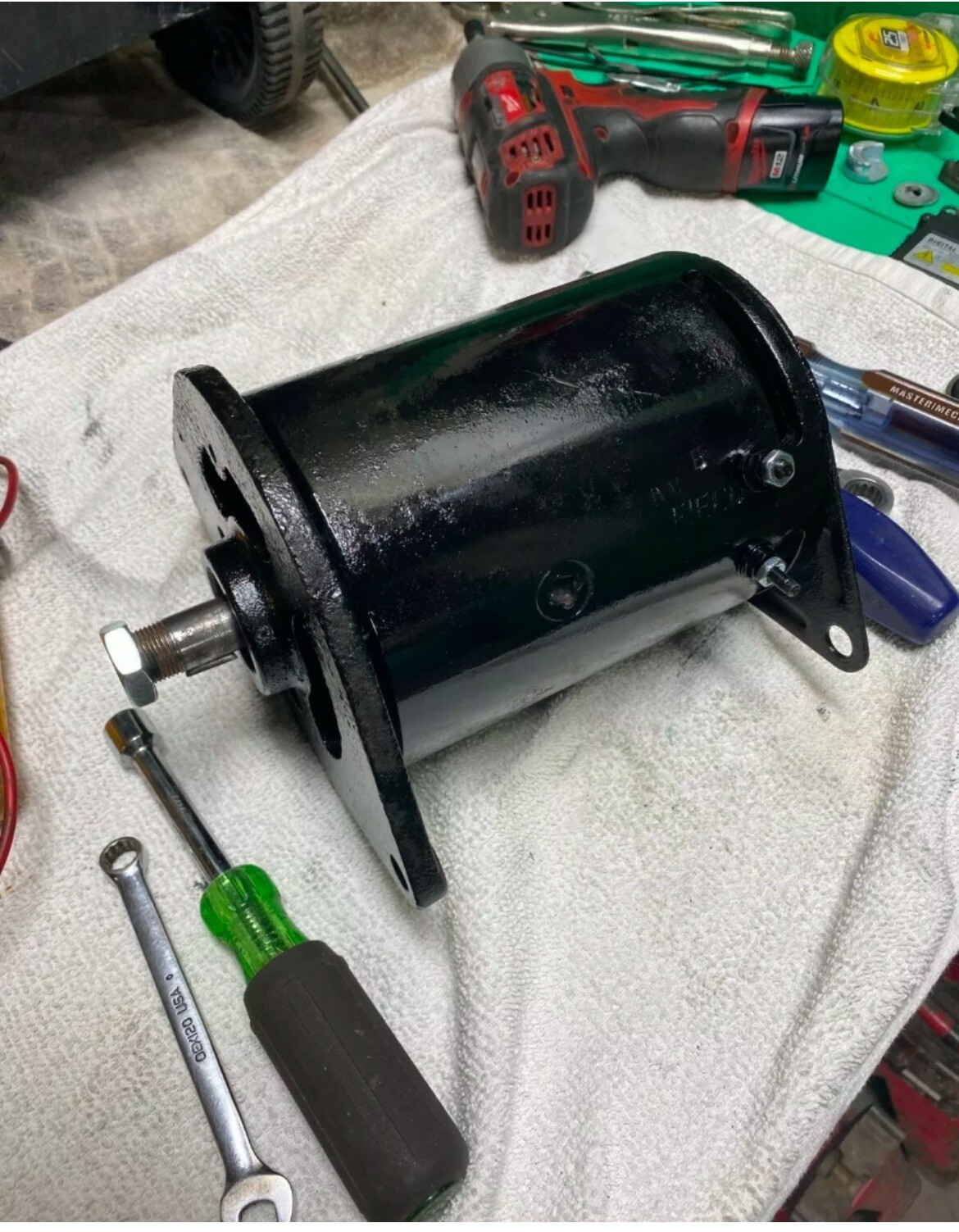 1953 1954 1955 Rebuilt FORD 6 VOLT GENERATOR  FBA-10000-C Life Warranty.