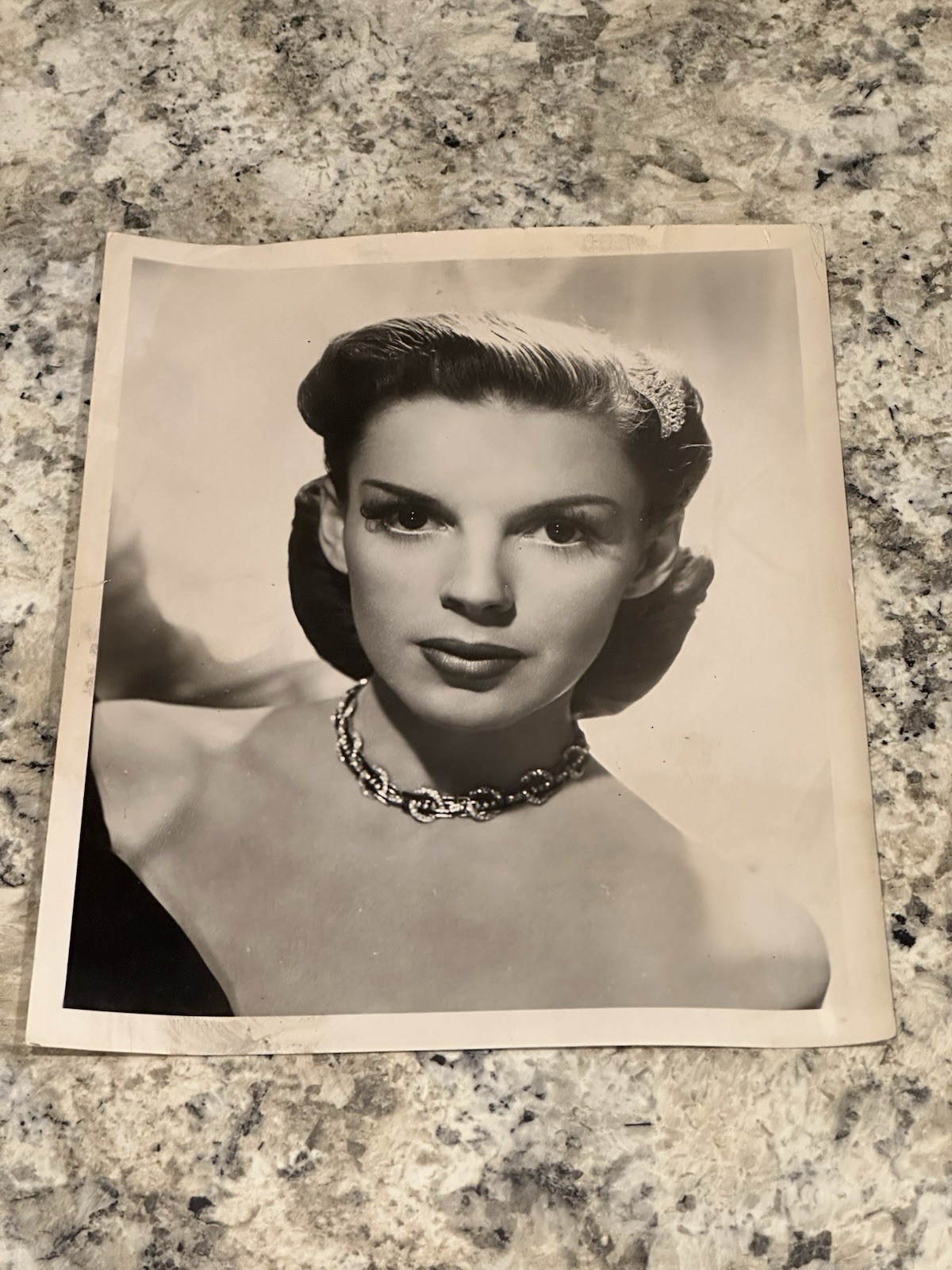 Original Judy Garland 8x10 Vintage Publicity Portrait Photo Hollywood MGM