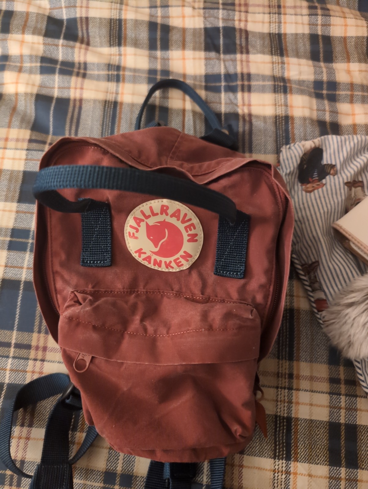 NWT Fjallraven Kanken Unisex Mini Backpack Red  NEW