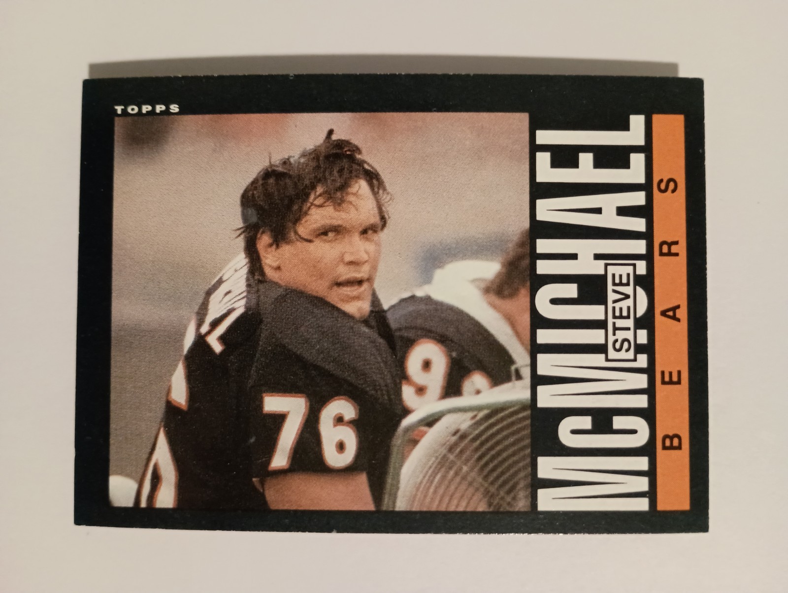 1985 Topps #32 Steve McMichael RC HOF Chicago Bears NM Or Better 