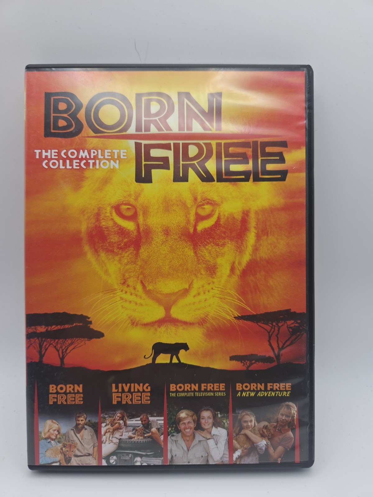 Born Free The Complete Collection (DVD, 2018) Adventure Movies/TV Series VG