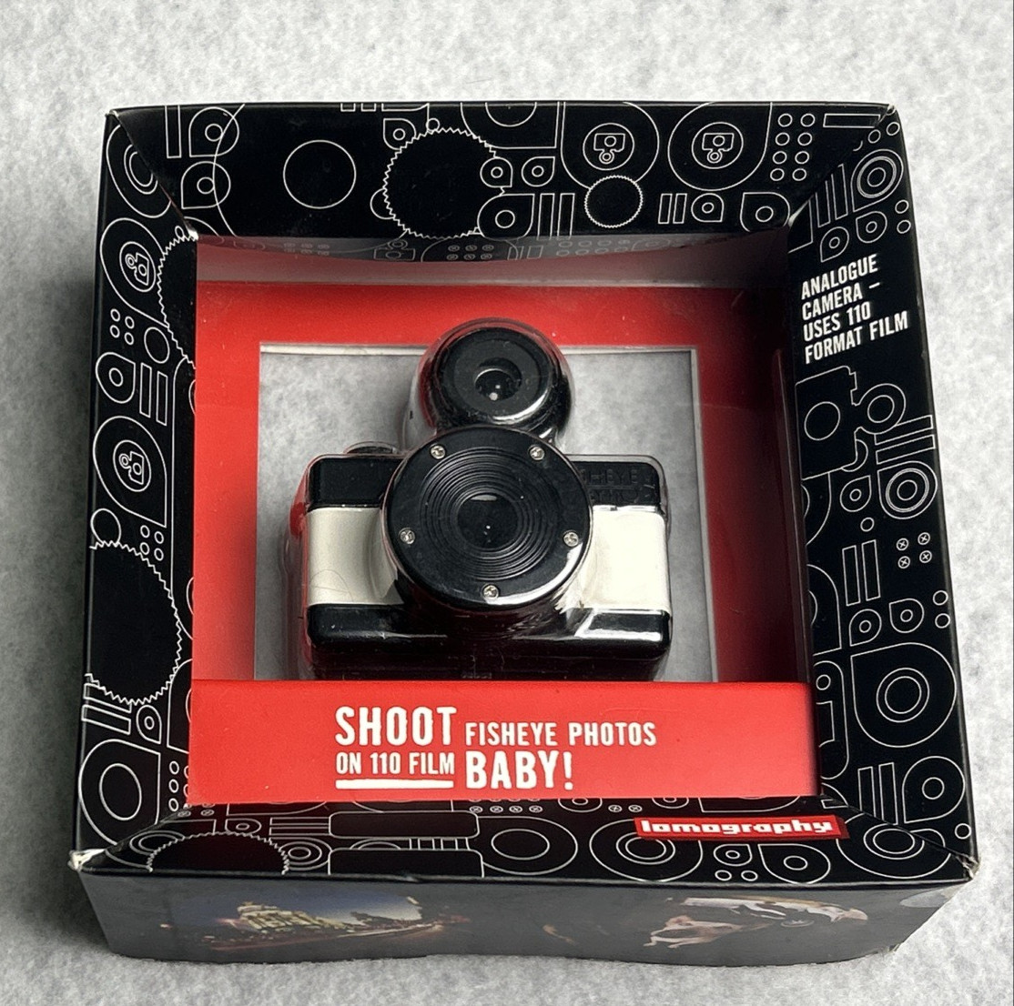 Lomography Fisheye Baby 110 Camera New In Package Lomography Fisheye Baby 110 Camera New In Package