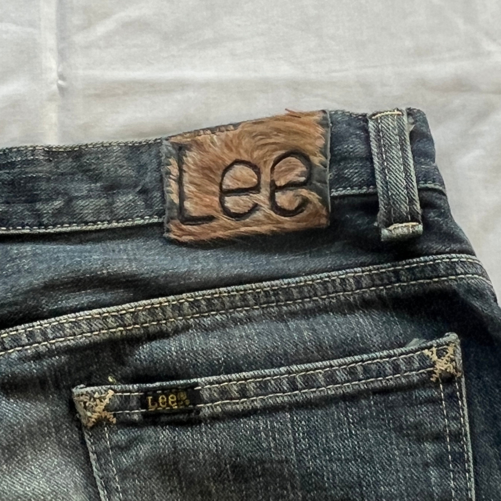 Vtg Lee Riders Distressed Wash Bootcut Jeans - 30 x 28 Vtg Lee Riders Distressed Wash Bootcut Jeans - 30 x 28
