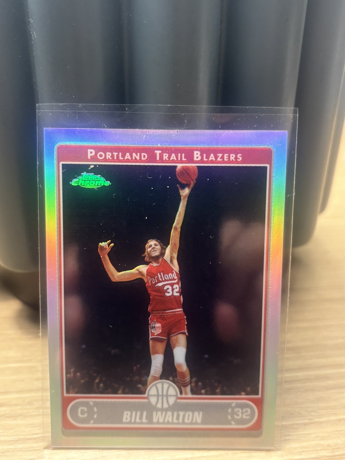 2006-07 Topps Chrome Refractor Bill Walton #155 HOF 2006-07 Topps Chrome Refractor Bill Walton #155 HOF