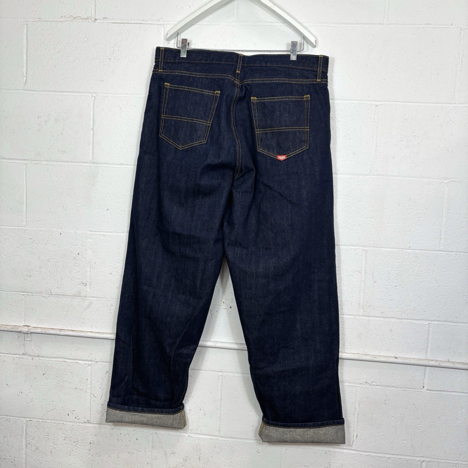 Noah Clothing Men’s Stovepipe Japanese Selvedge Denim Jeans Size 36 NWT