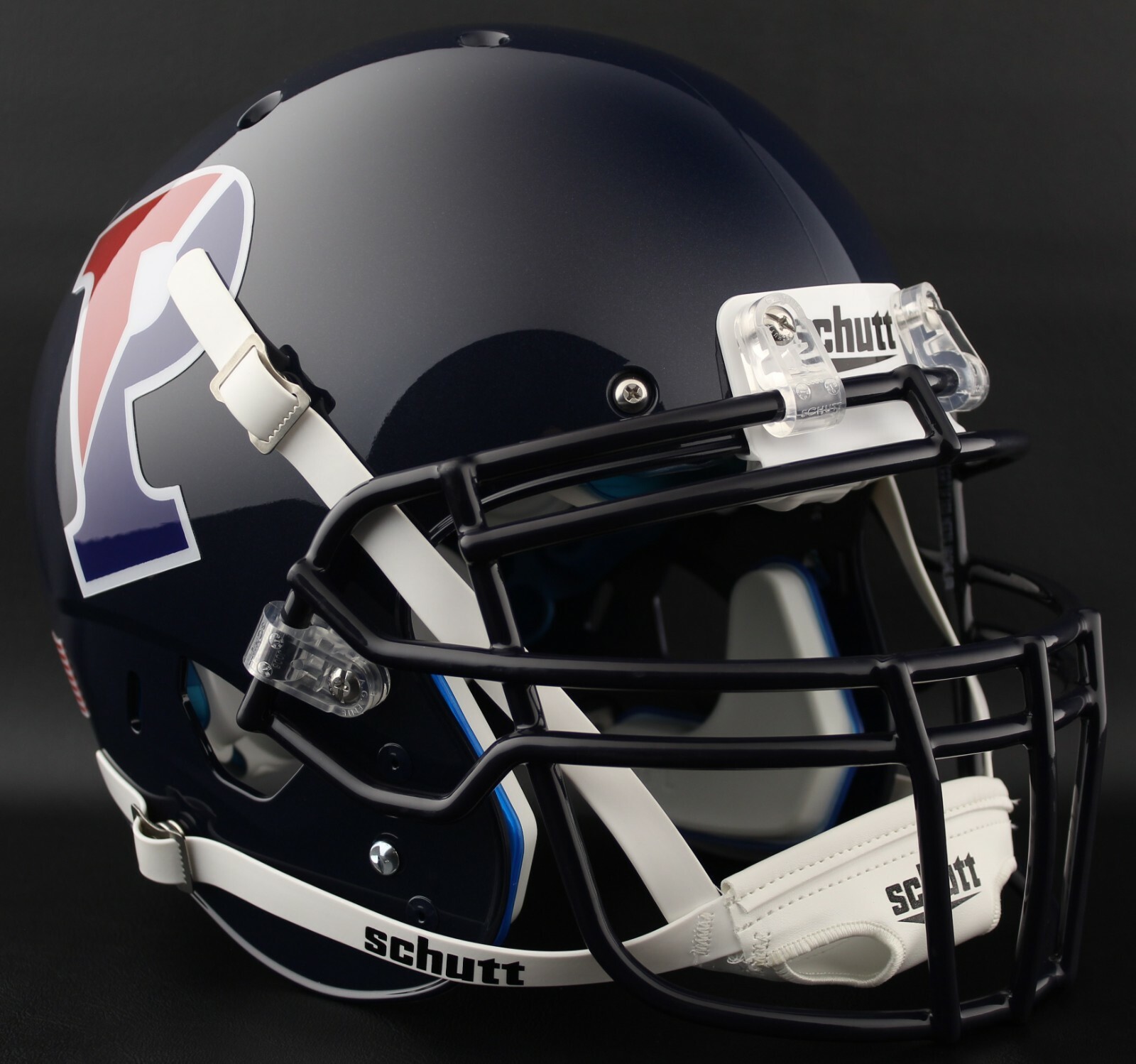 *CUSTOM* PENNSYLVANIA PENN QUAKERS Schutt XP GAMEDAY Replica Football Helmet