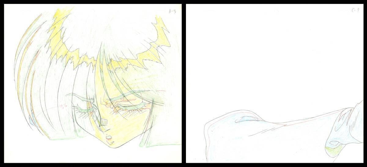 Gunnm Alita Battle Angel Original Production Painting OVA Vintage 1993 DDP Gunnm Alita Battle Angel Original Production Painting OVA Vintage 1993 DDP