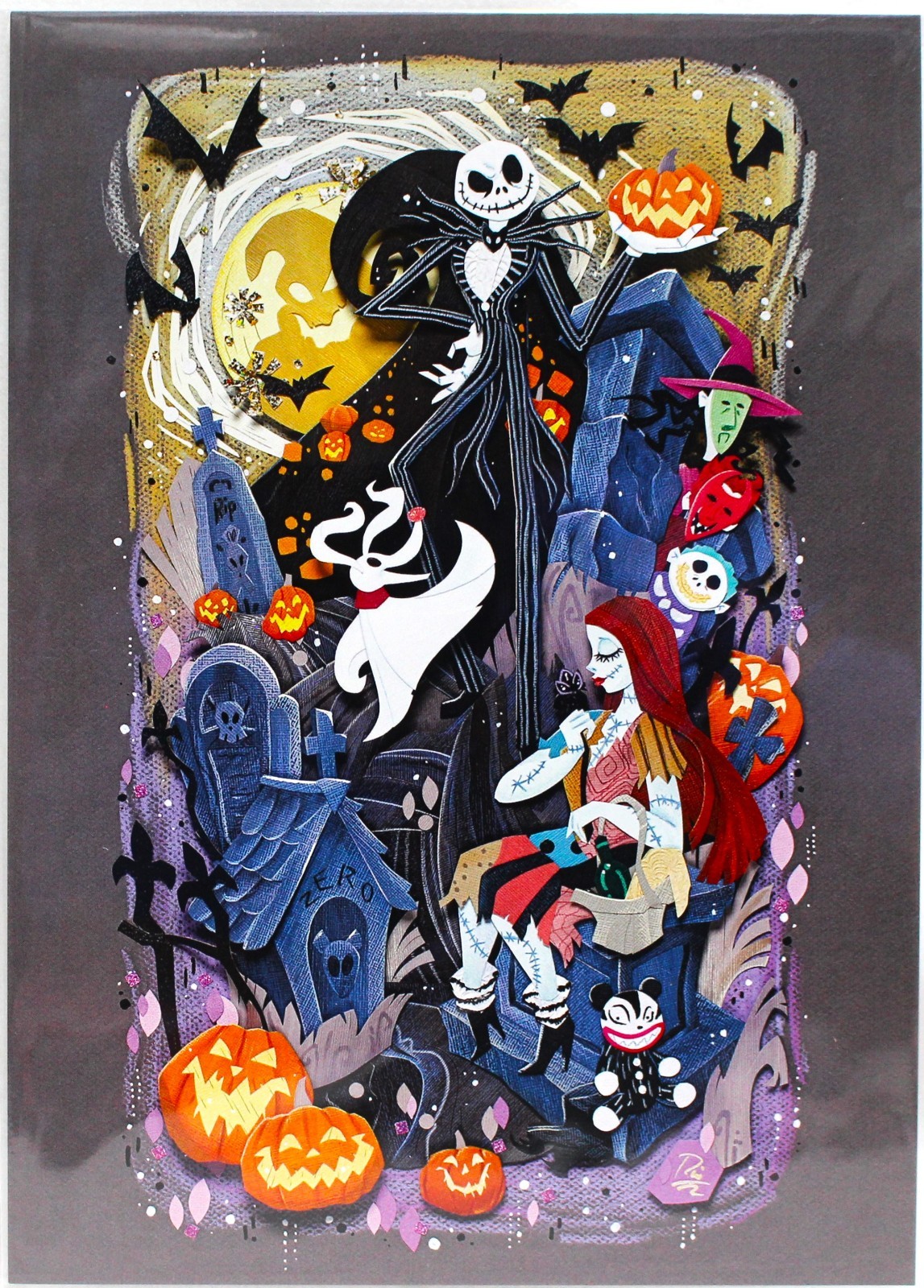 Disney WonderGround Gallery Postcard Dream A Little Nightmare Before Christmas Disney WonderGround Gallery Postcard Dream A Little Nightmare Before Christmas