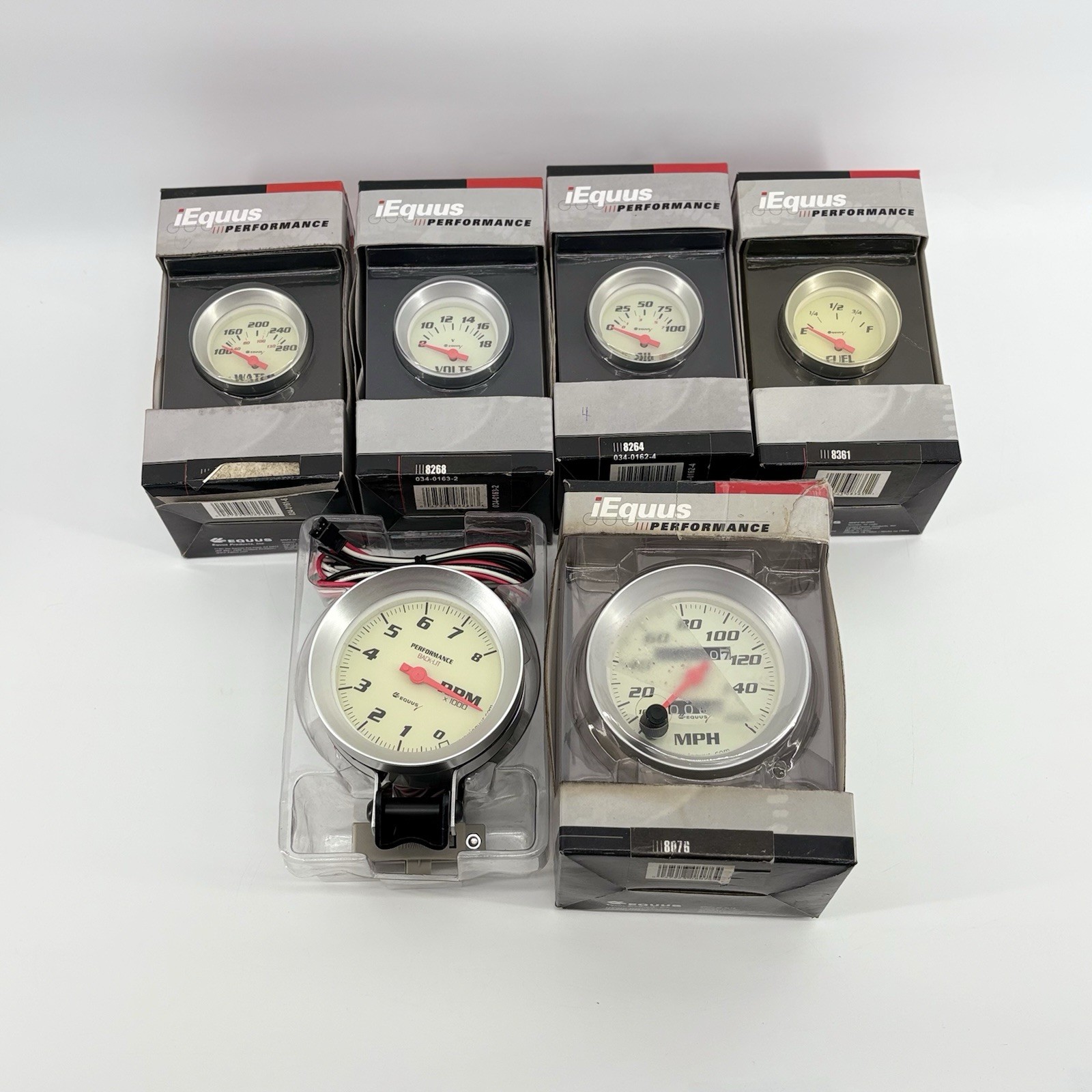 Equus 8000 Series Gauge 8076 8068 8264 8262 8268 8361  Rpm Speedo Water Oil Fuel