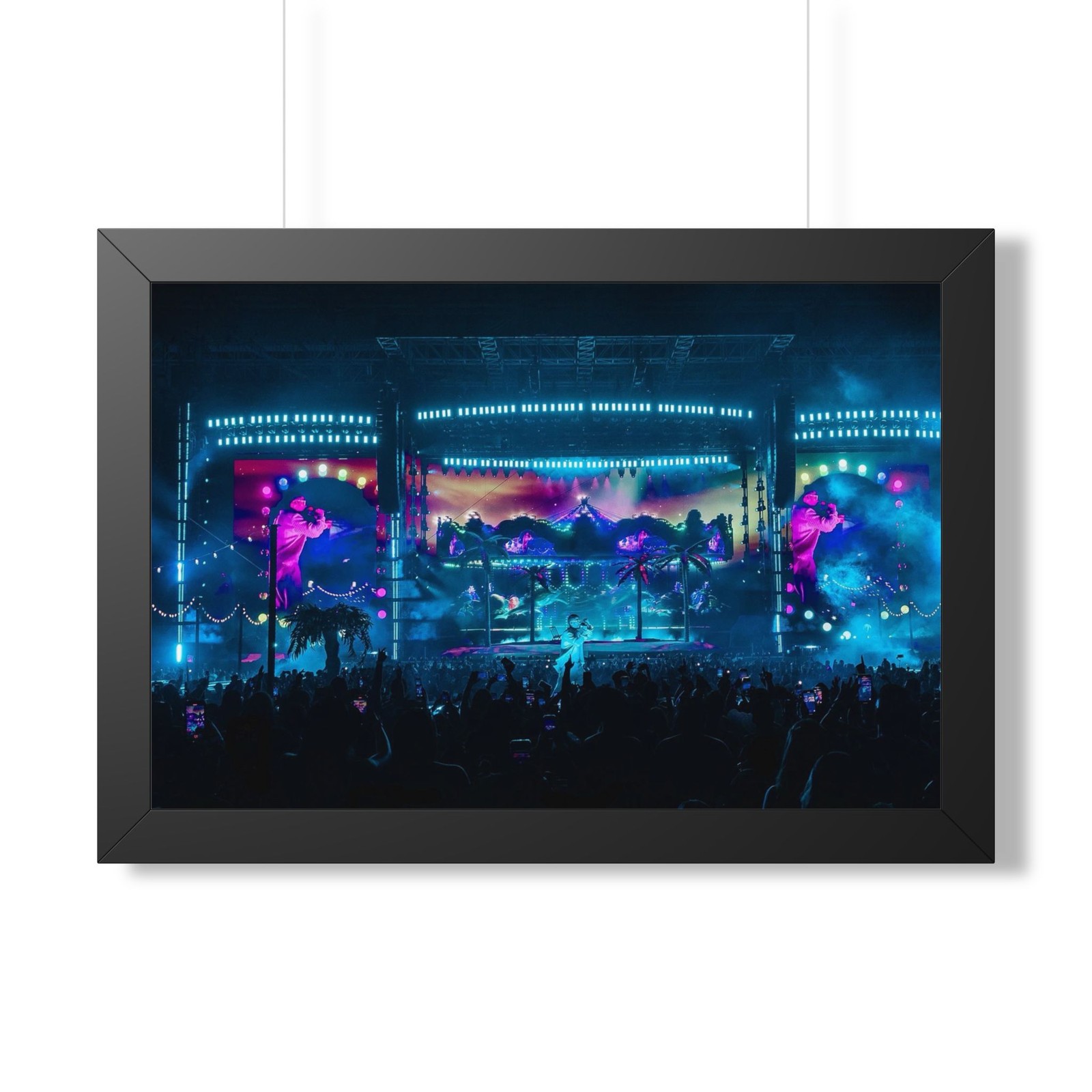 Bad Bunny \'Hottest Tour\' Framed Posters/Pictures - Live Shows, Concerts, Merch