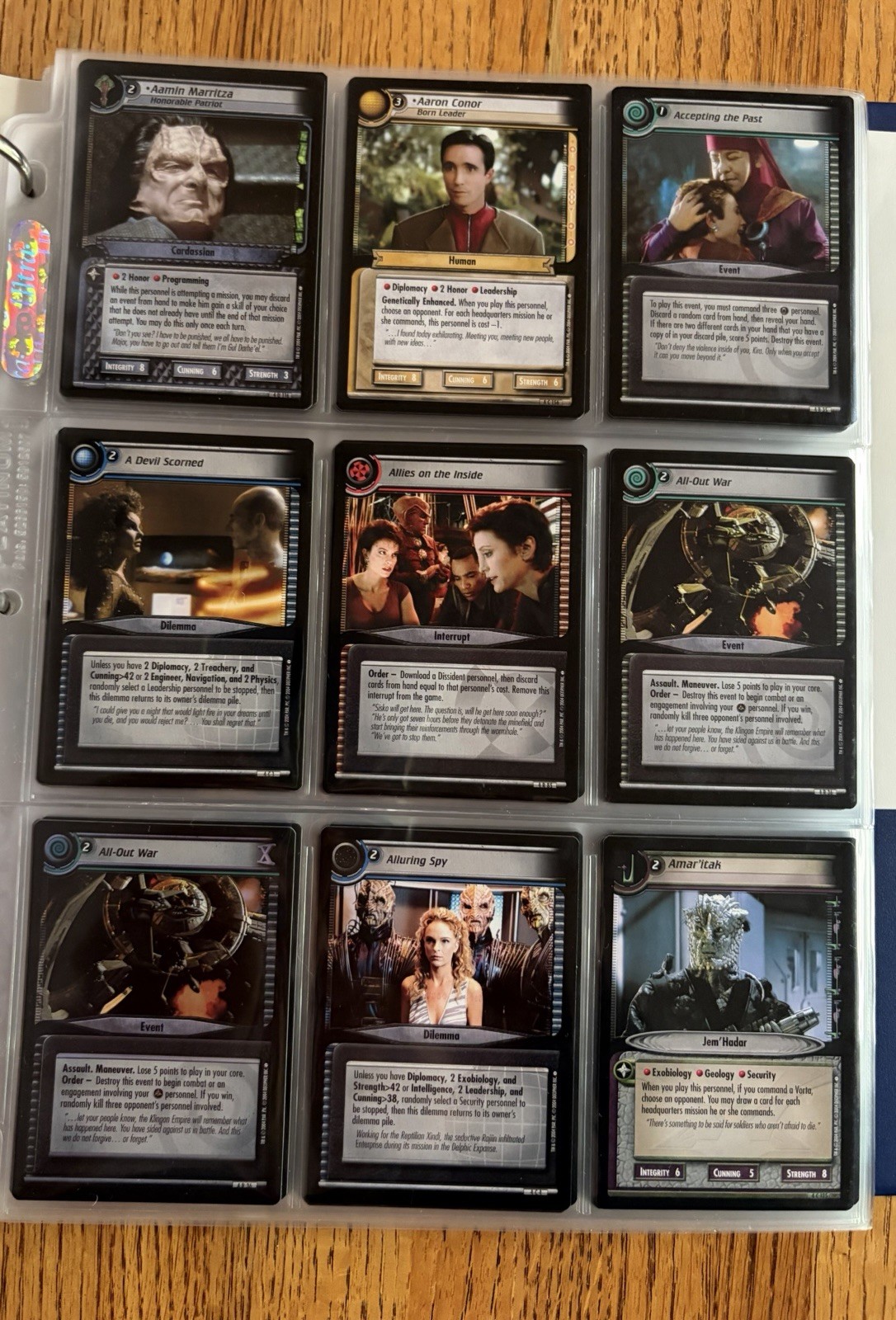 Decipher Star Trek CCG - Necessary Evil “NMT” Complete Set 198 W/Foils RARE🔥🔥 Decipher Star Trek CCG - Necessary Evil “NMT” Complete Set 198 W/Foils RARE🔥🔥