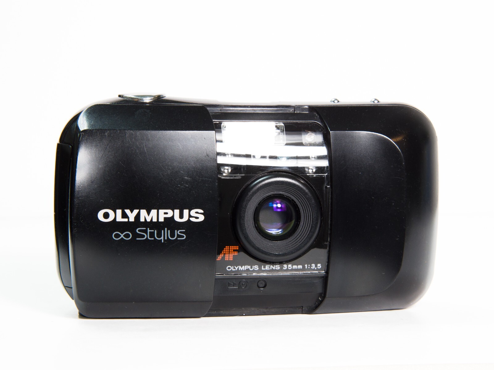 Olympus Stylus MJU f3.5 35mm Film Camera w/ Battery  - Fully Tested
