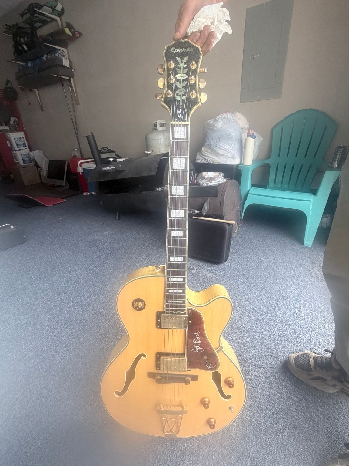 2003 Epiphone Joe Pass Emperor II – Made in Korea – Natural
