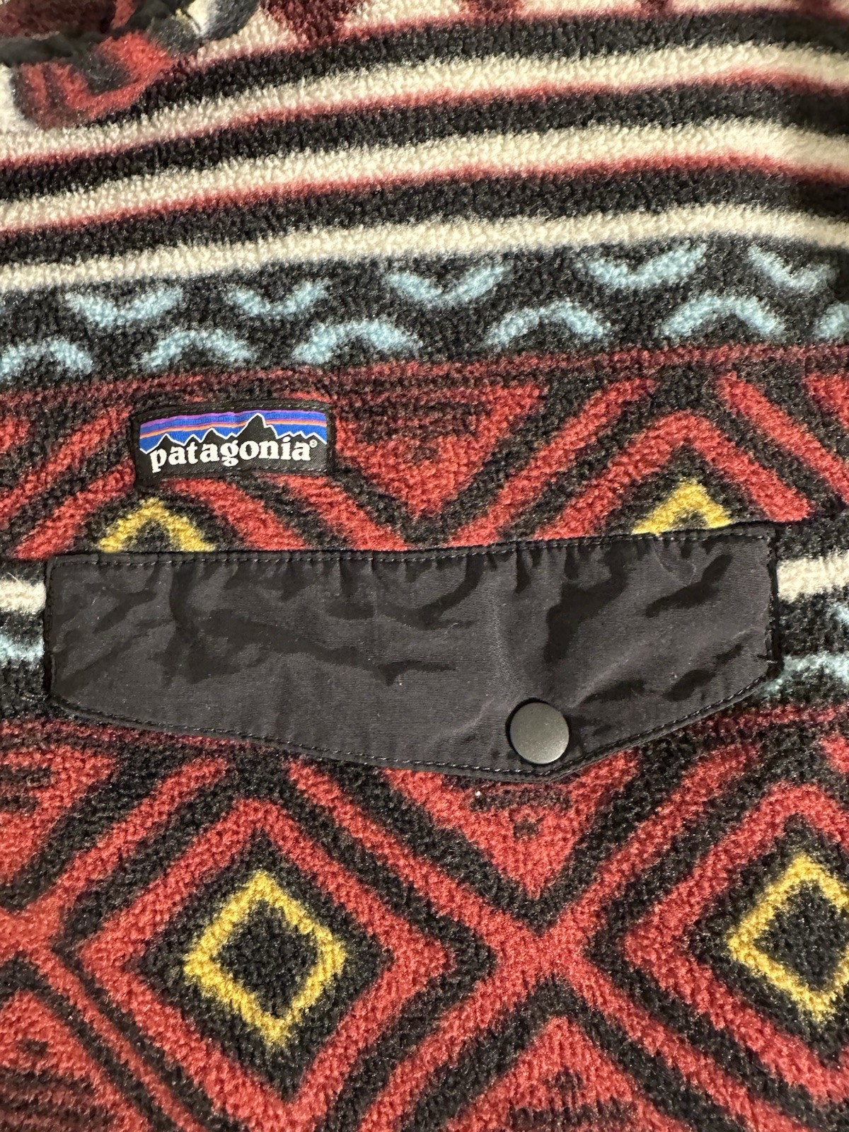 Patagonia Synchilla Snap-T Fleece Pullover Jacket Saltill Men\'s Size XL Patagonia Synchilla Snap-T Fleece Pullover Jacket Saltill Men\'s Size XL