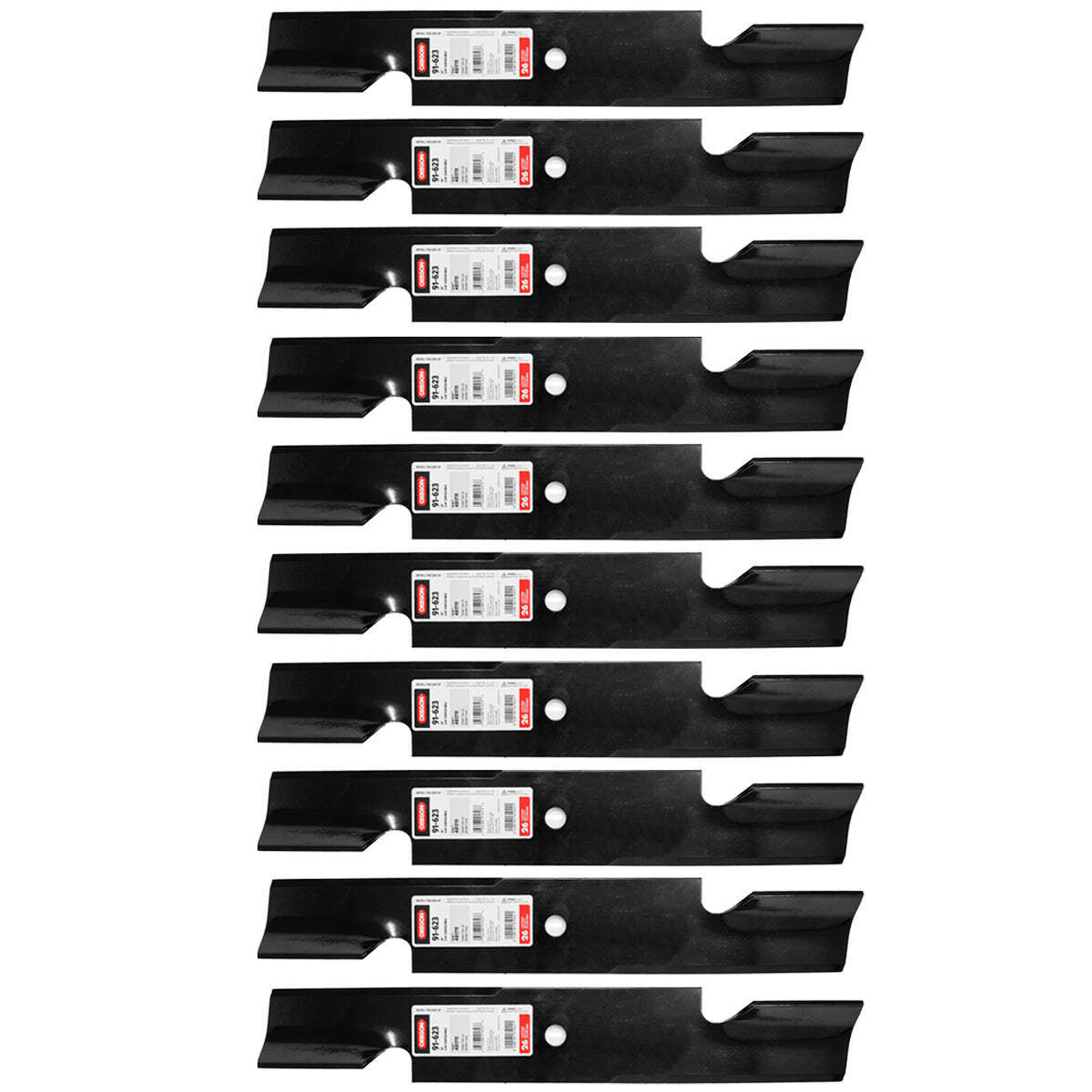 10PK Oregon 91-623 High Lift Lawn Mower Blades for Wright 36\