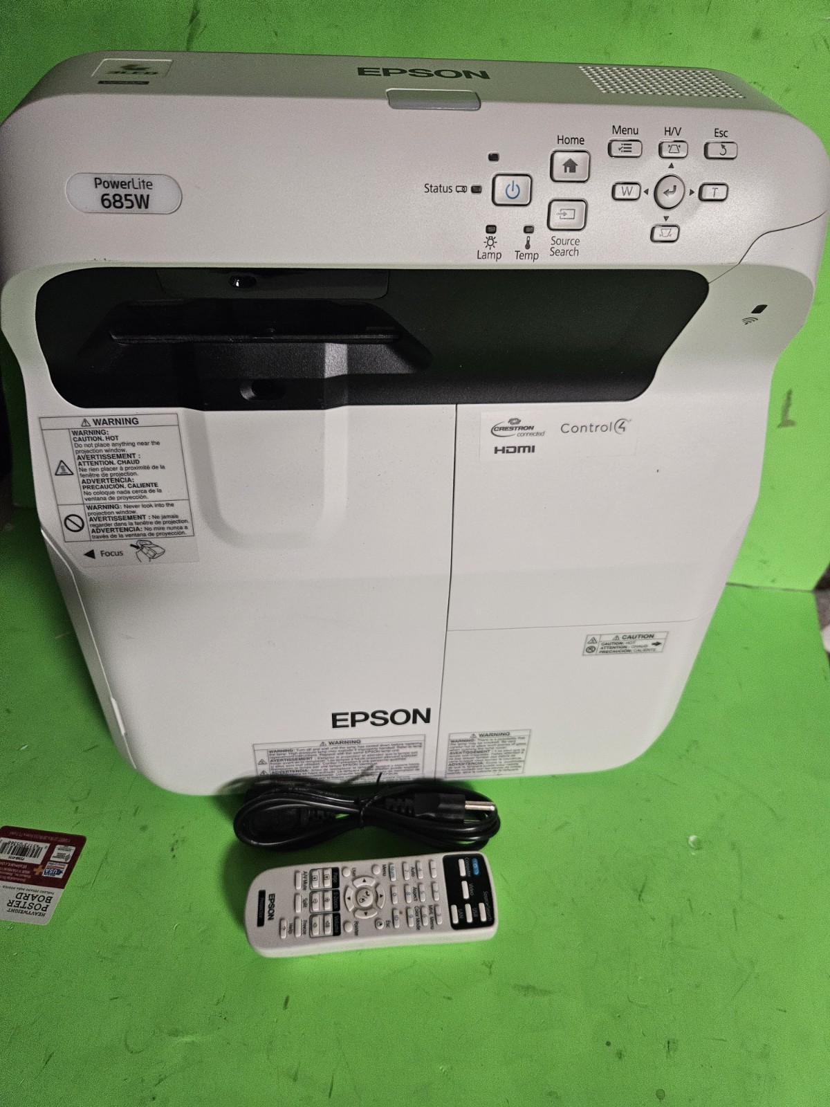 Sewing   EPSON POWERLITE 685W Ultra SHORT-THROW PROJECTOR new lamp 