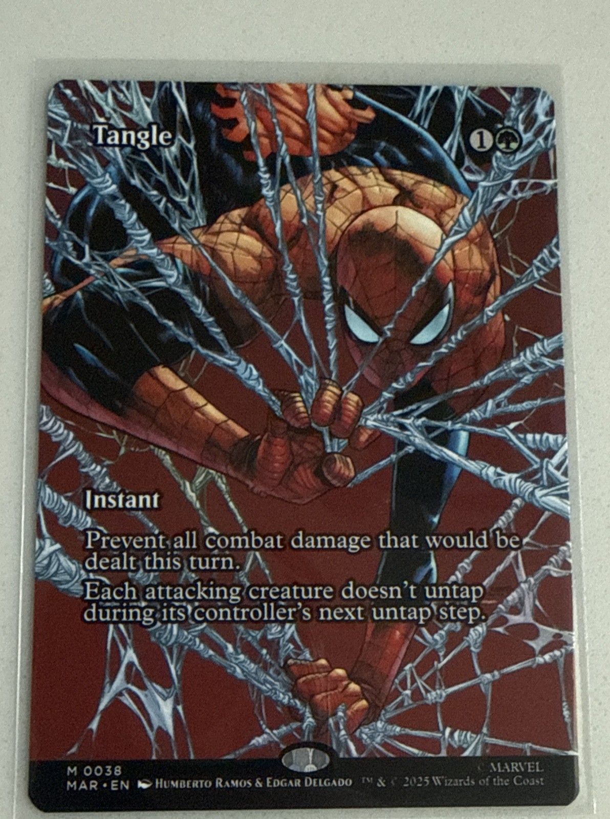 Tangle (Borderless) Marvel Universe Eternal-Legal Regular 38 Tangle (Borderless) Marvel Universe Eternal-Legal Regular 38