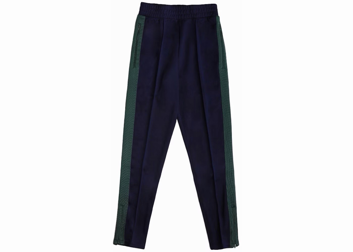 Nike Lab x Martine Rose K Pleated Striped Navy Blue Green Track Pants Size L