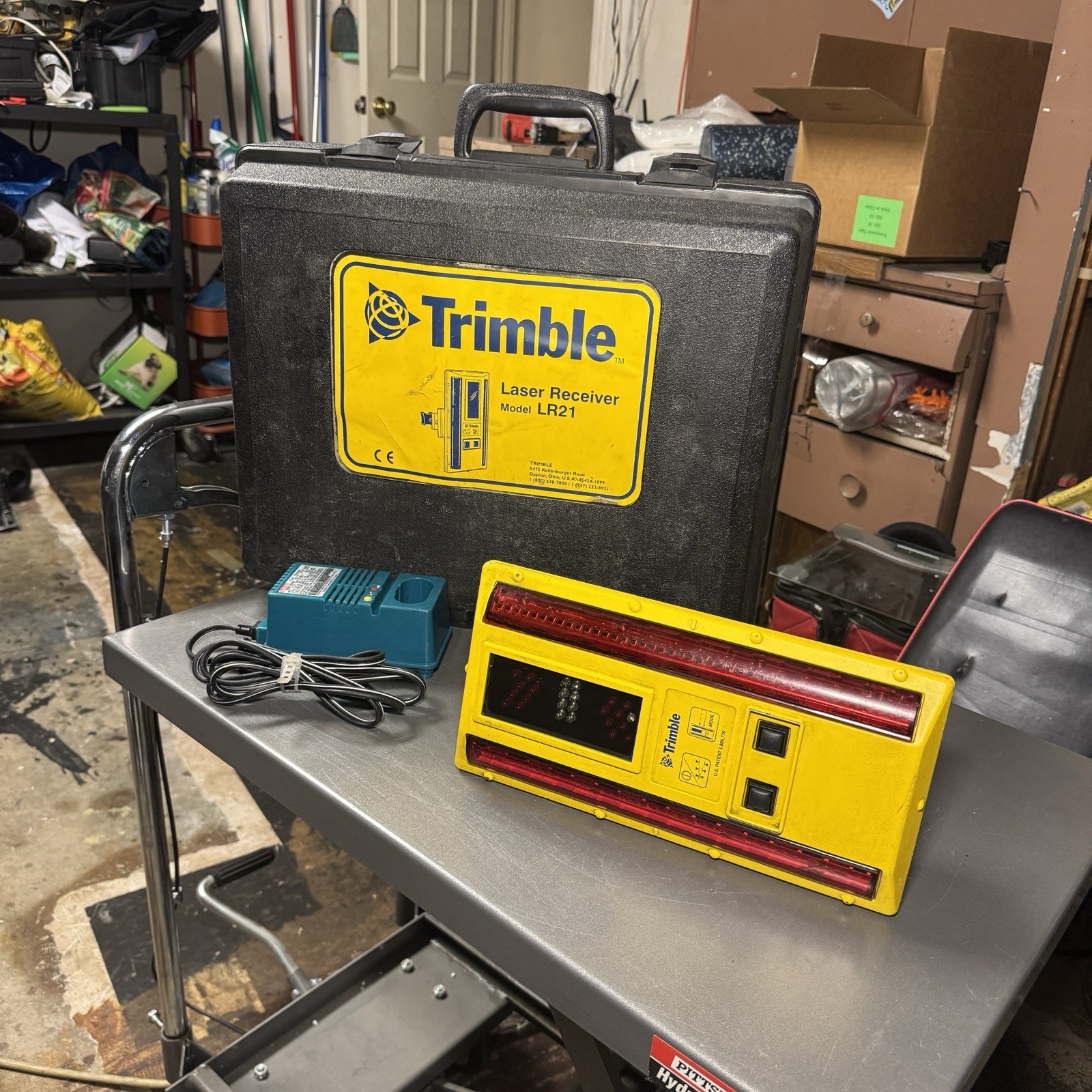 TRIMBLE SPECTRA LR21 MACHINE CONTROL LASER RECEIVER TRIMBLE SPECTRA LR21 MACHINE CONTROL LASER RECEIVER