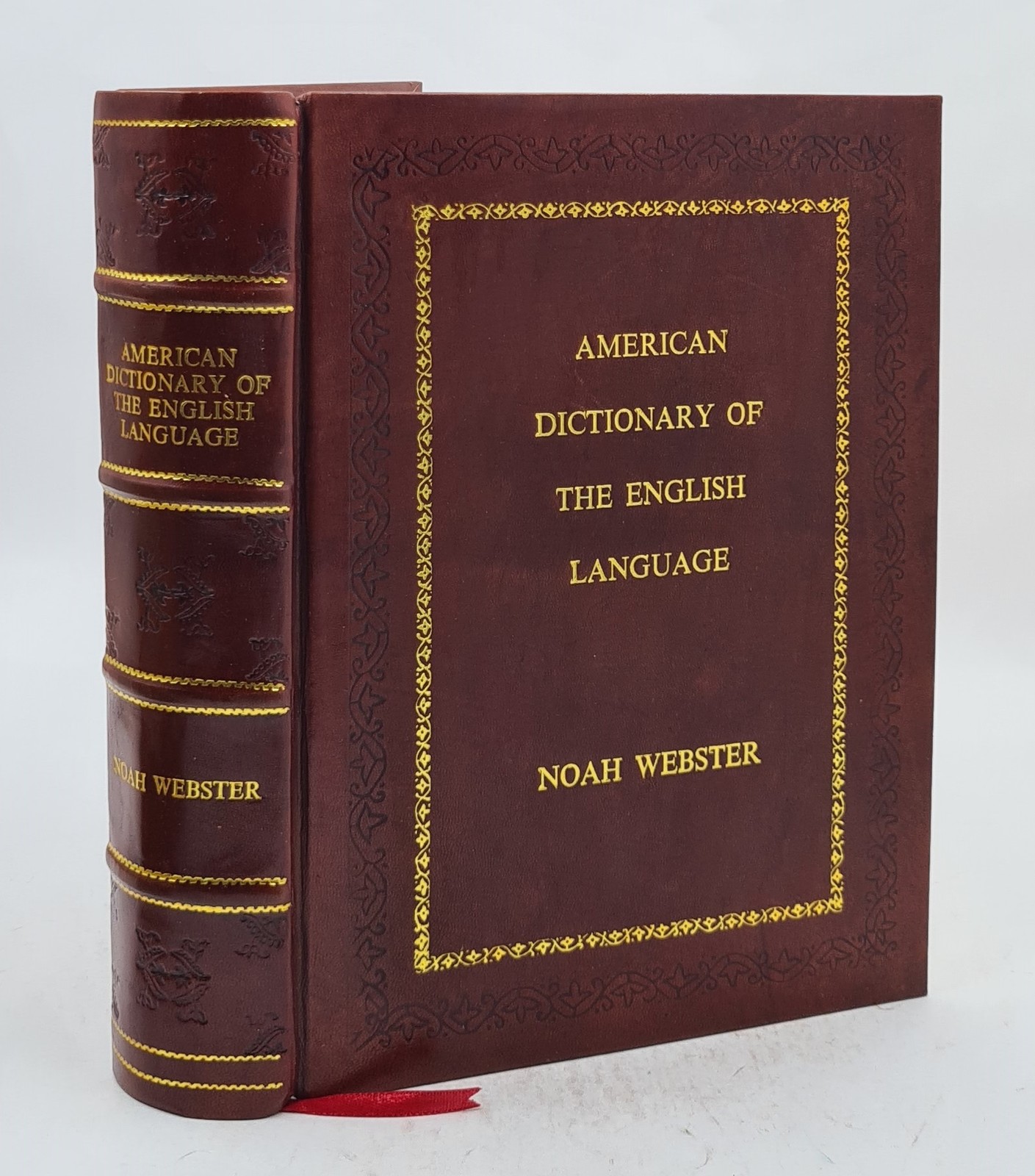 Webster\'S 1828 American Dictionary Of The English [Premium Leather Bound]