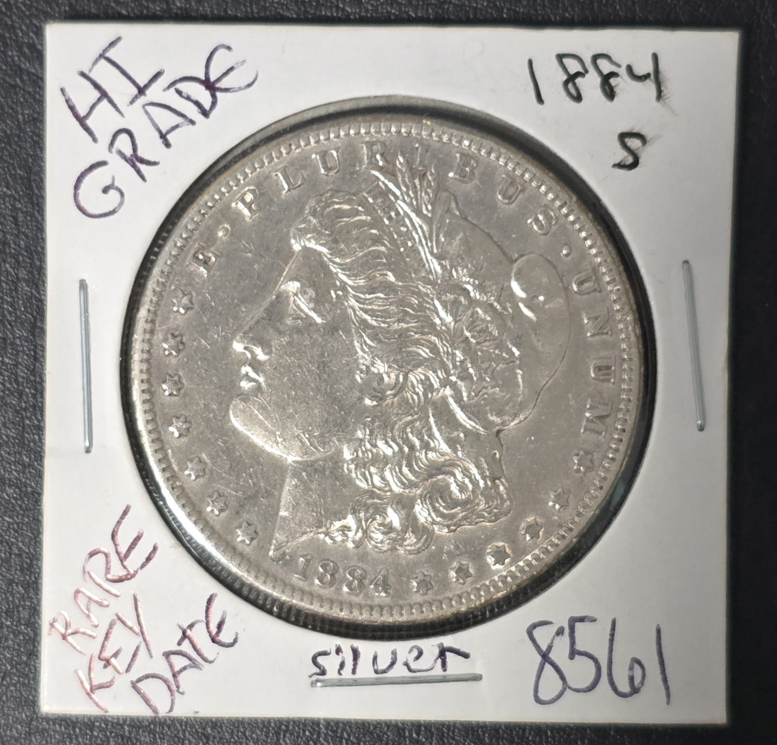1884 S Morgan Dollar